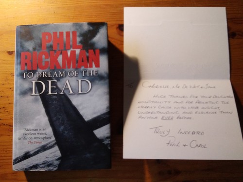 Signed phil rickman - signed,